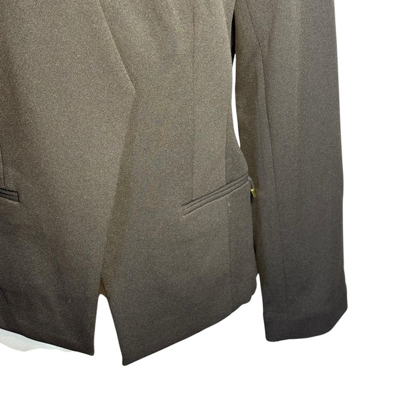 Calvin Klein Black Structured Blazer with Notched Lapels - Picture 4 of 9